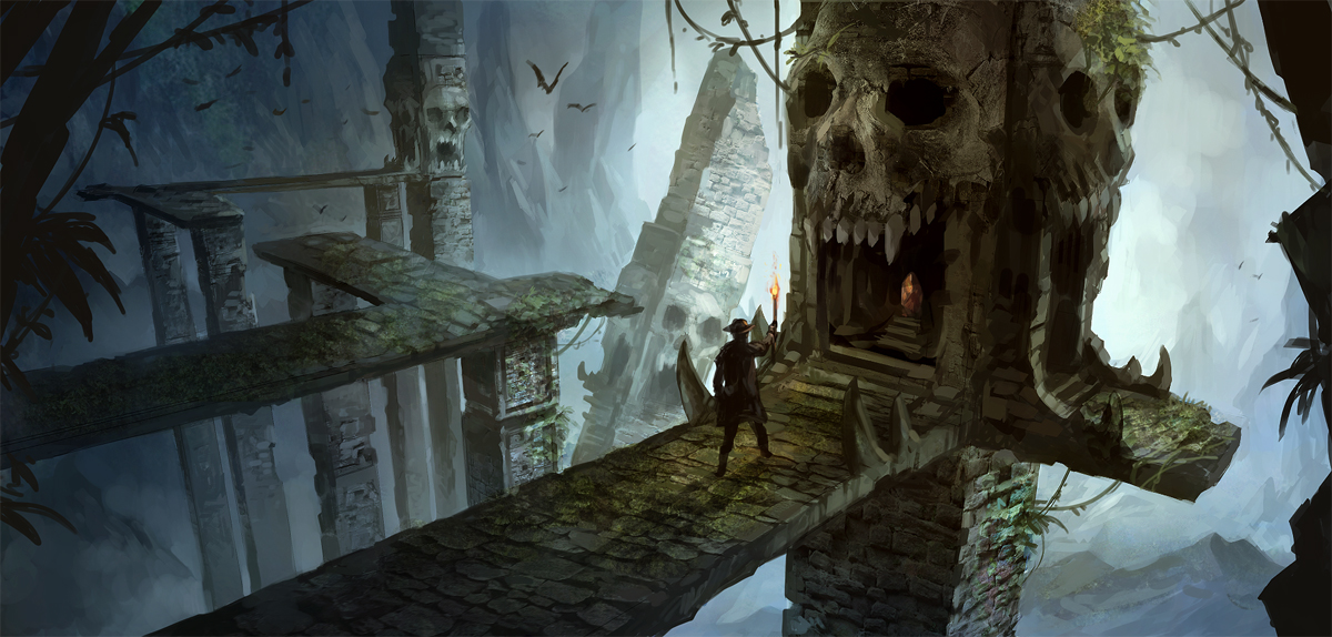Skull Cave by sandara on DeviantArt